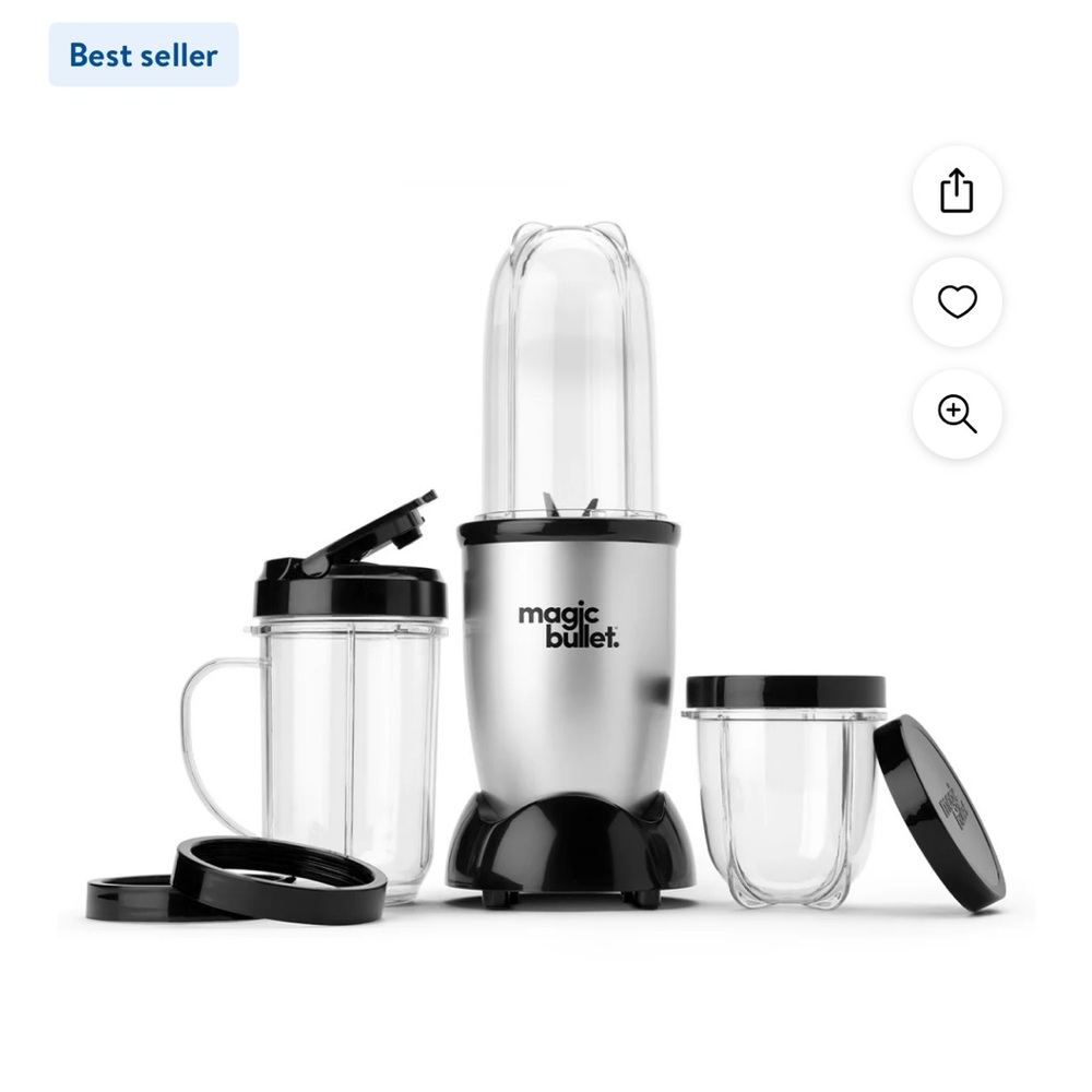 Magic Bullet blender. Never been used but no longer in original box.